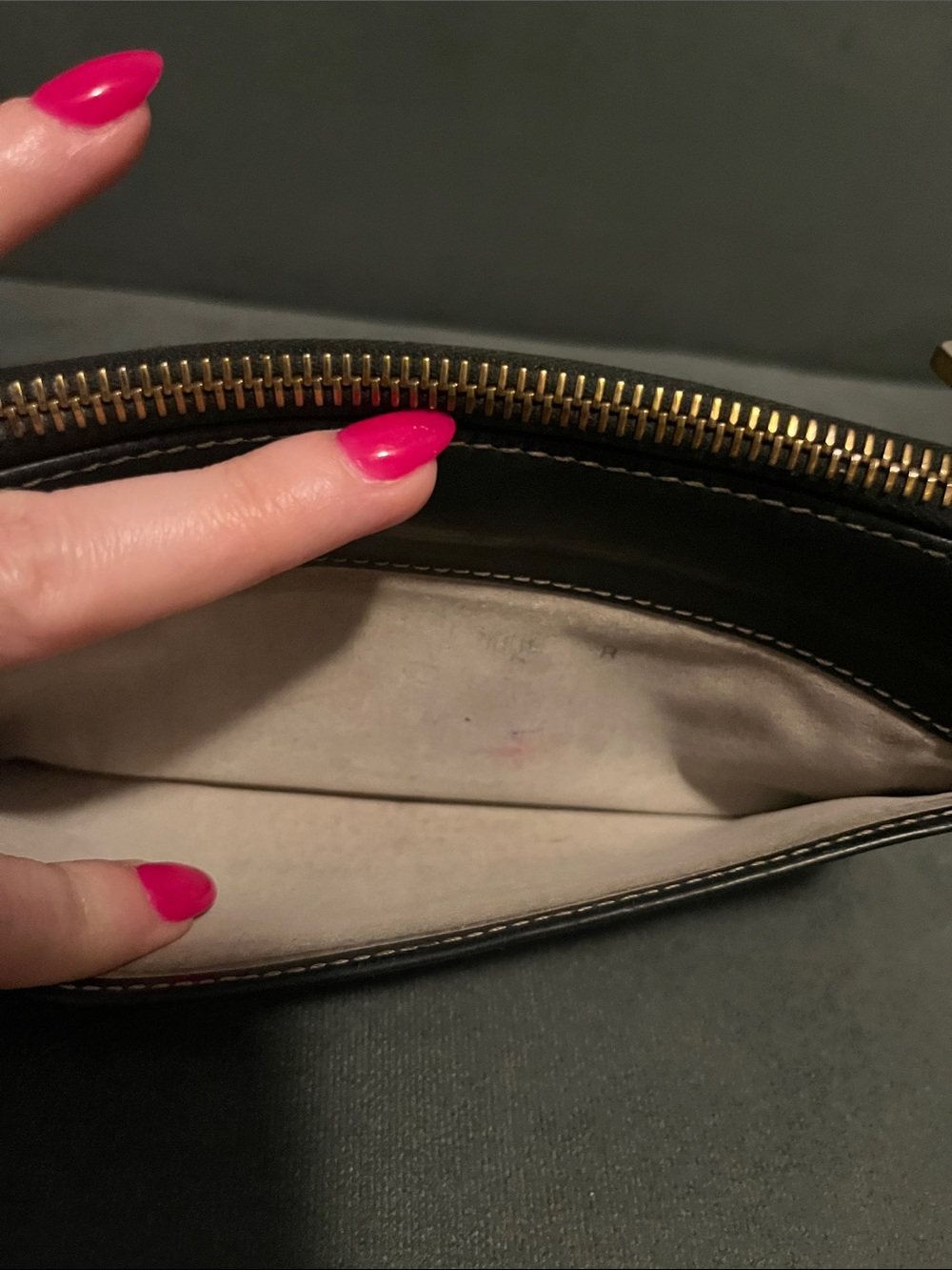 Marc Jacobs Black Leather Wallet with Gold Hardware - Picture 7 of 15